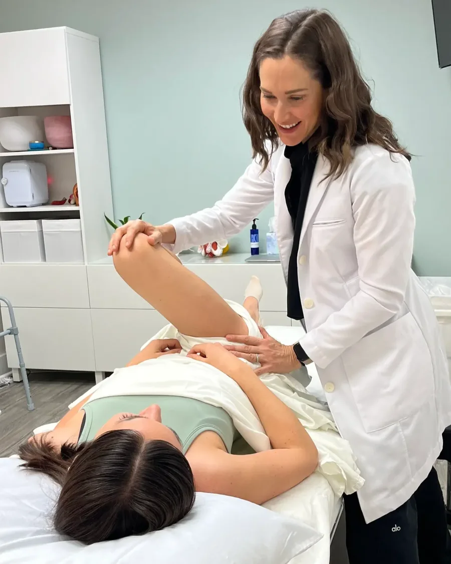 One-on-one hands-on pelvic health treatment